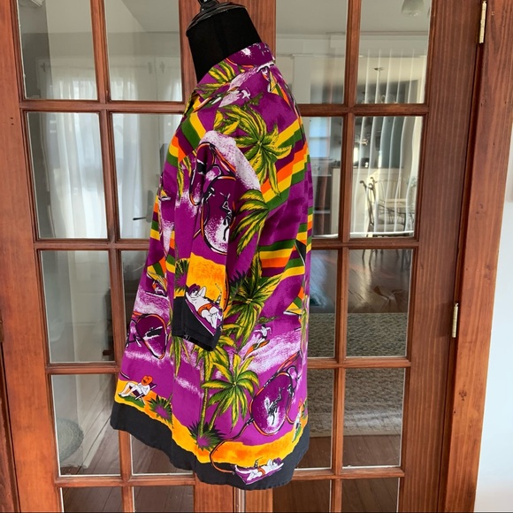 Fun Wear Hawaiian Style Surfing Shirt - Picture 4 of 8